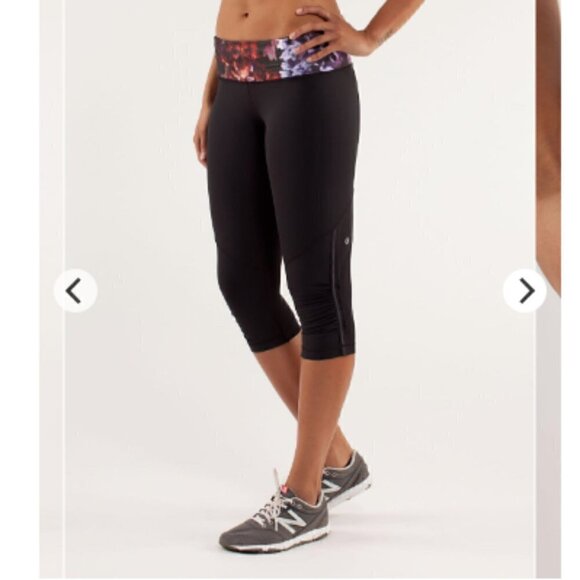 Lululemon Run For Your Life Crop Leggings Pants - Picture 5 of 13